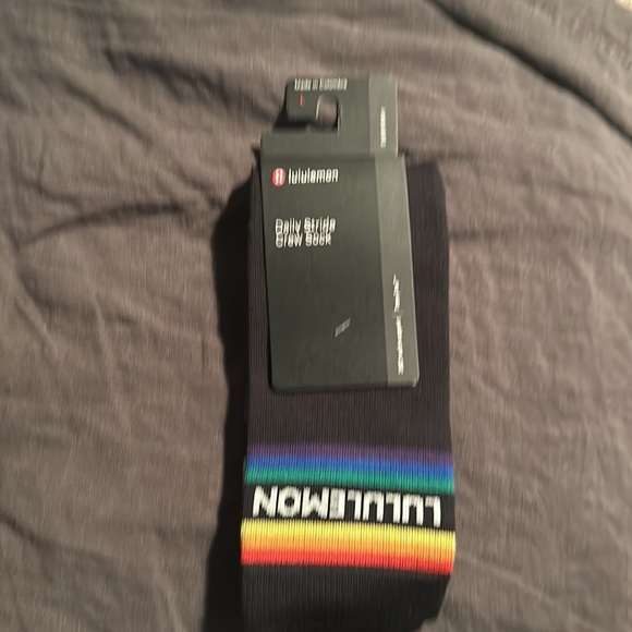 Lululemon Daily Stride Crew Socks Stripe - black - Picture 6 of 6